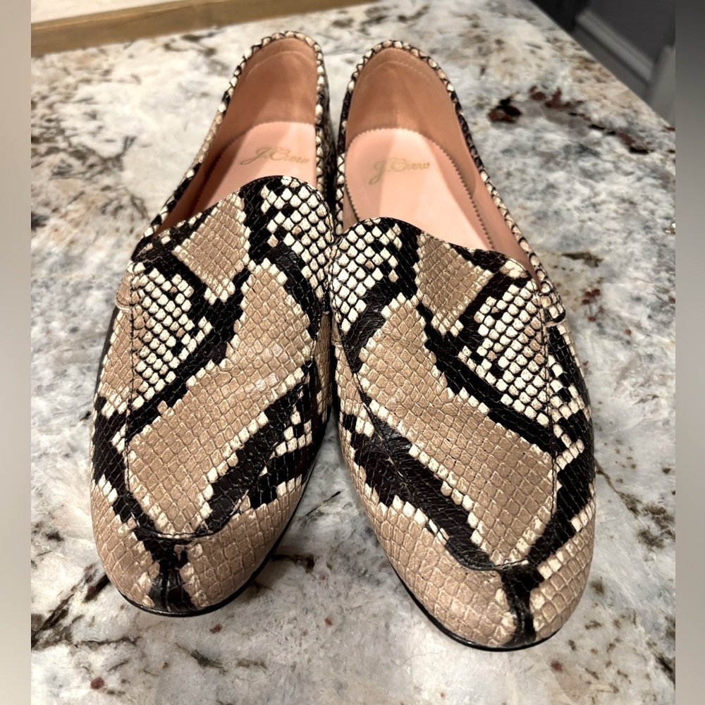 J Crew Cecile Smoking Slippers Size 6.5
